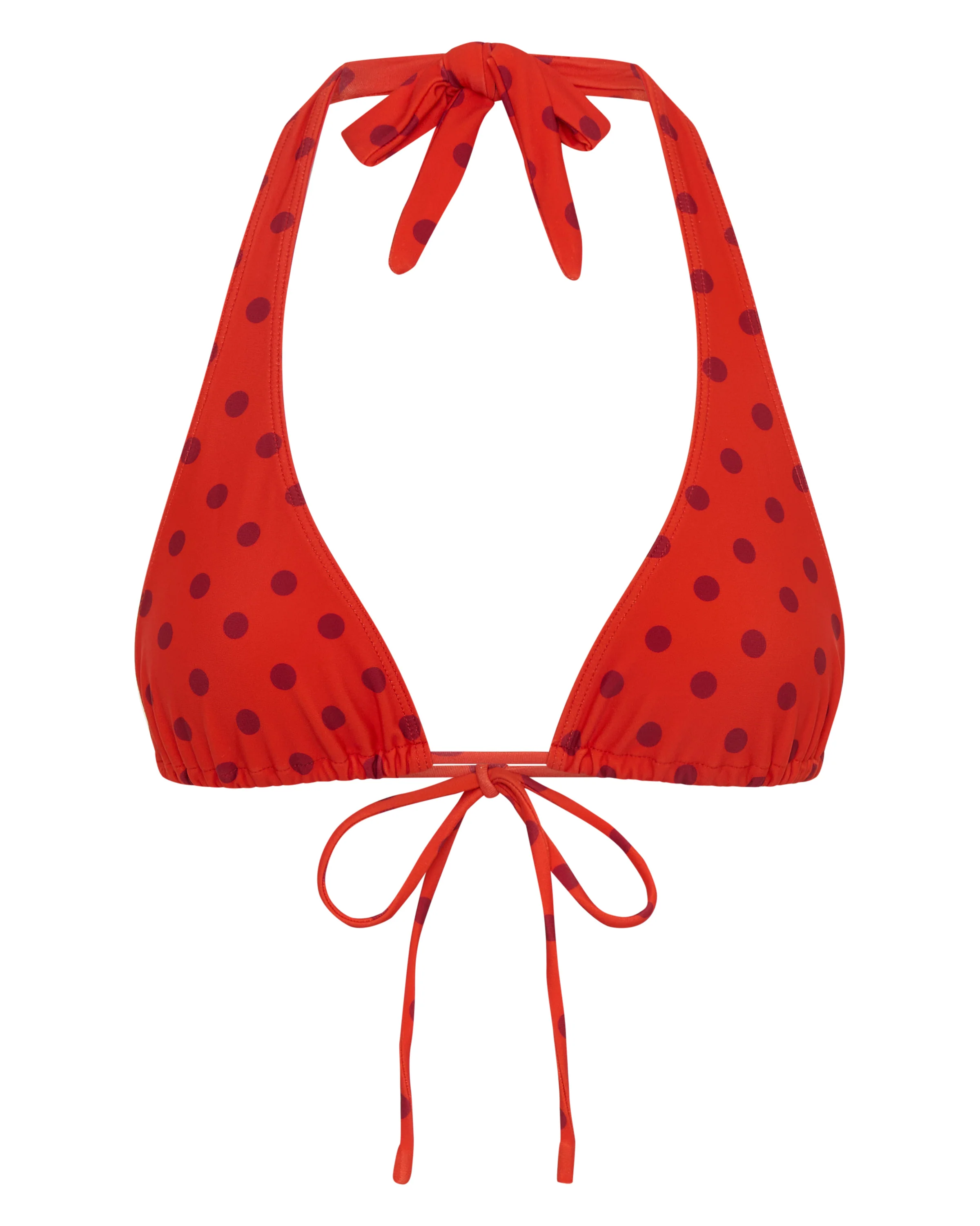 Capri Top Chilli Polka