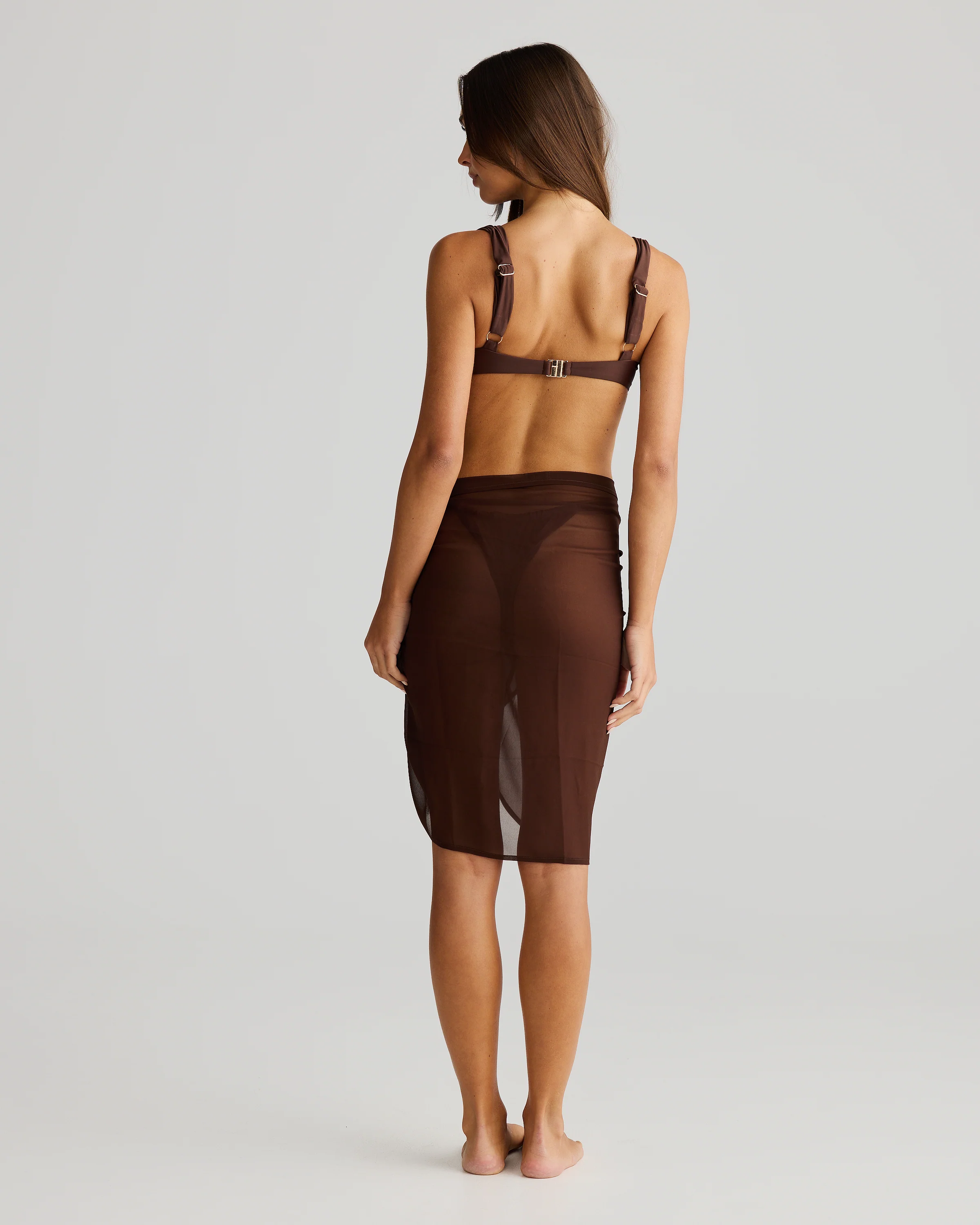 Catalina Sarong Chocolate - Image 6