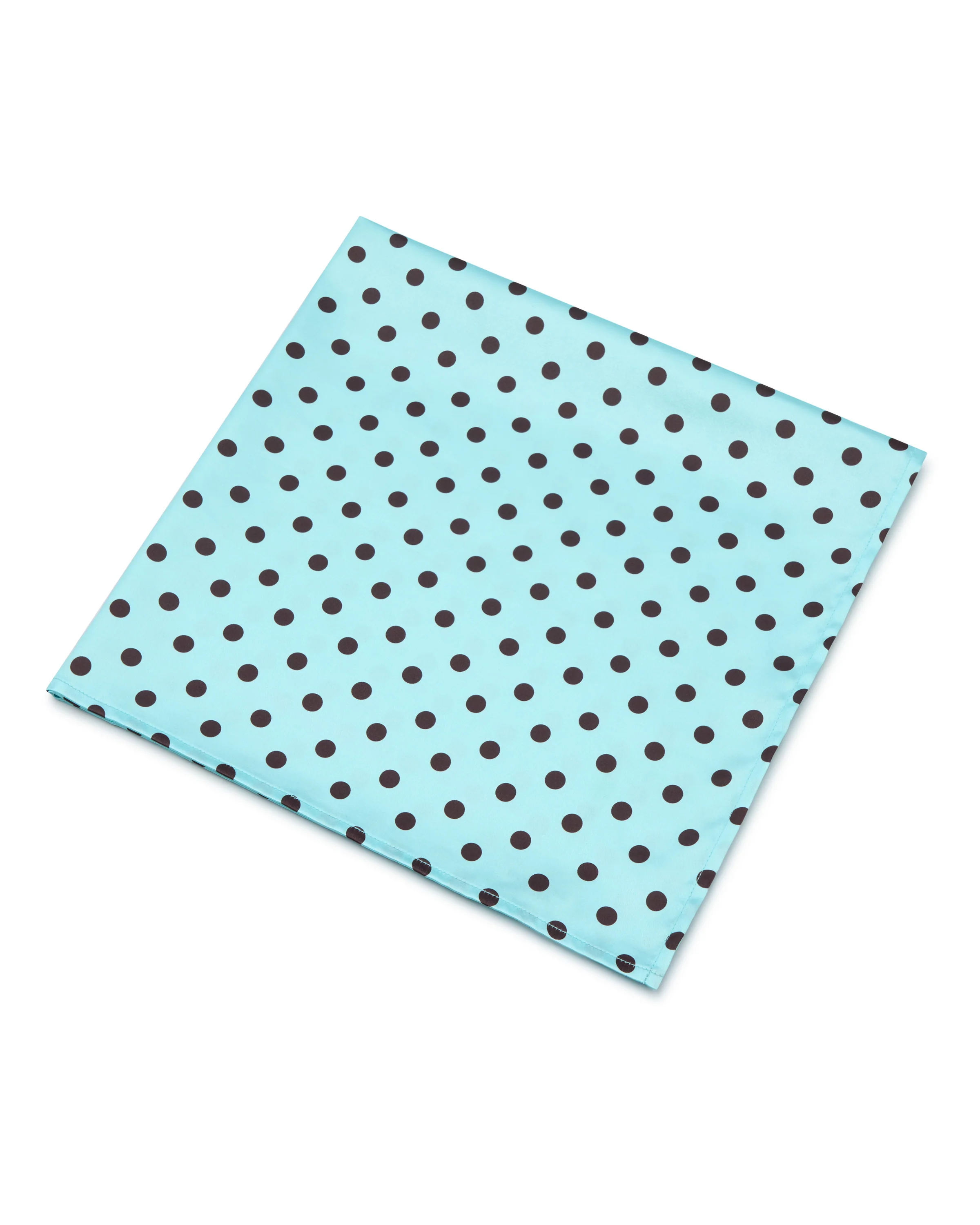 Havana Head Scarf Blue Polka