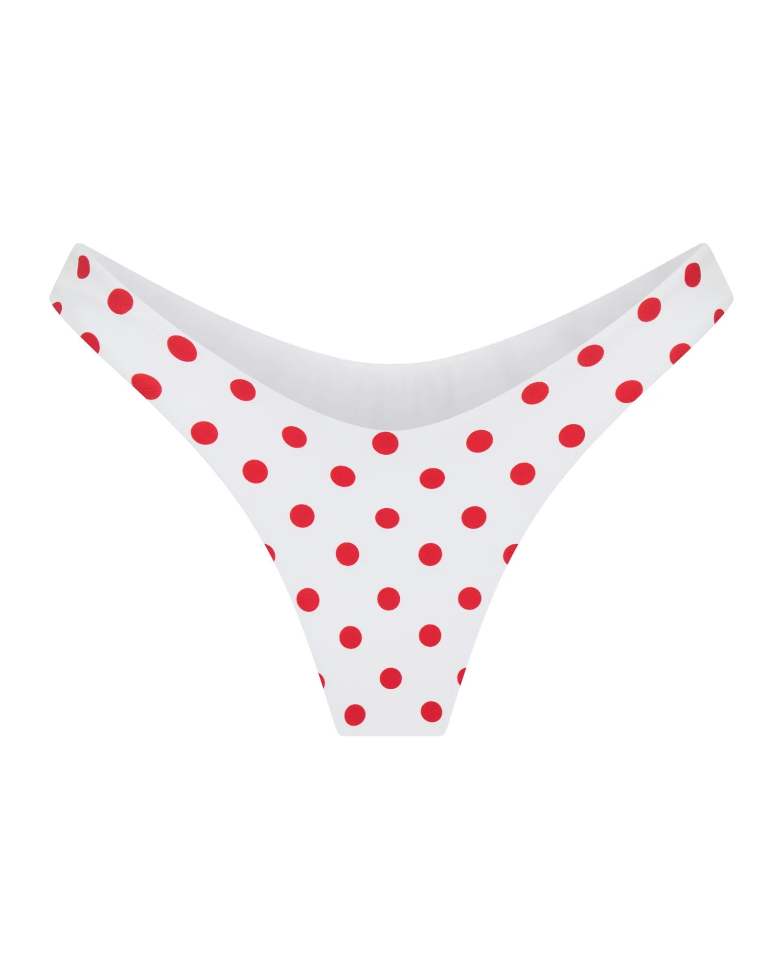 Positano Bottom Red Polka
