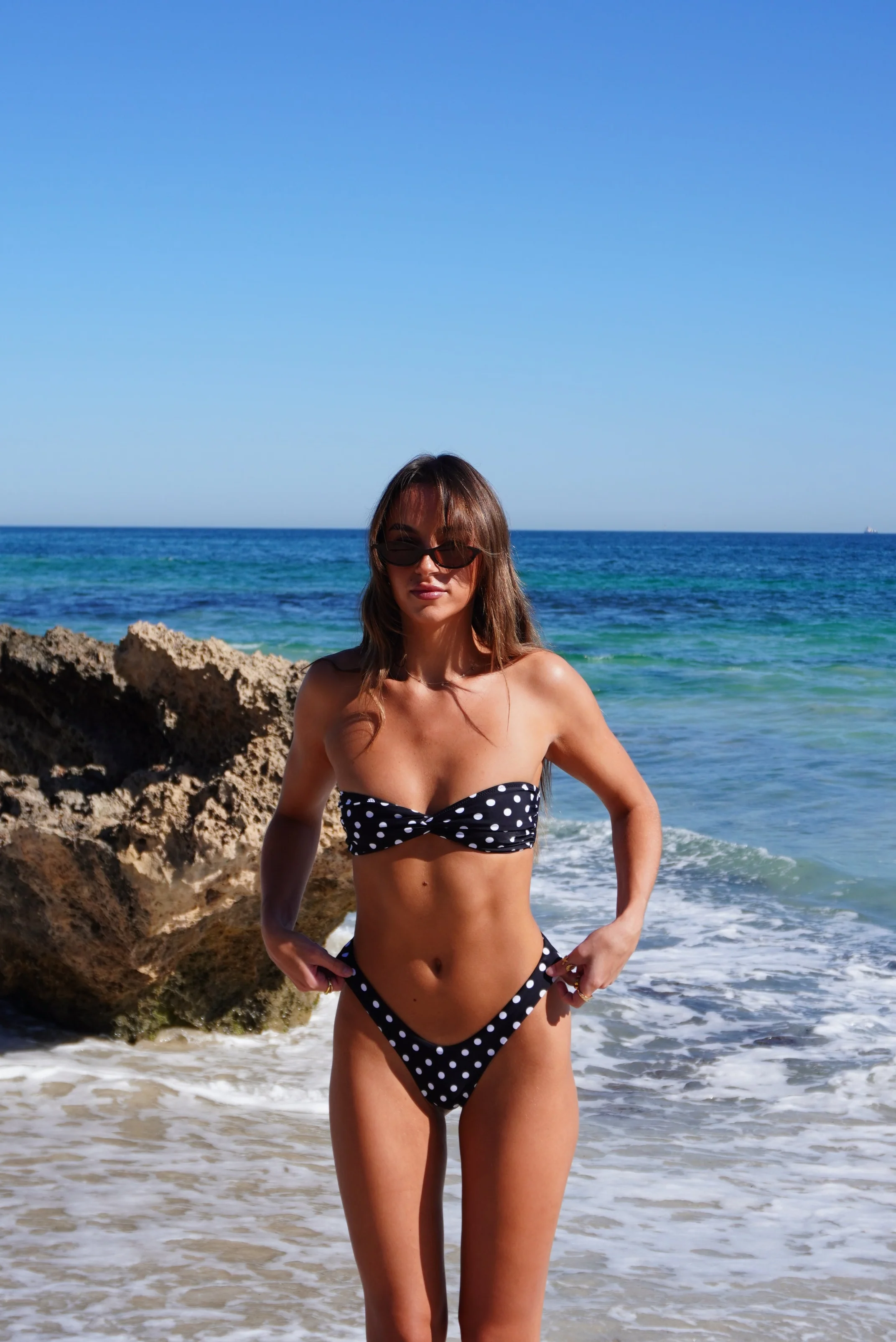 Positano Top Black Polka - Image 3