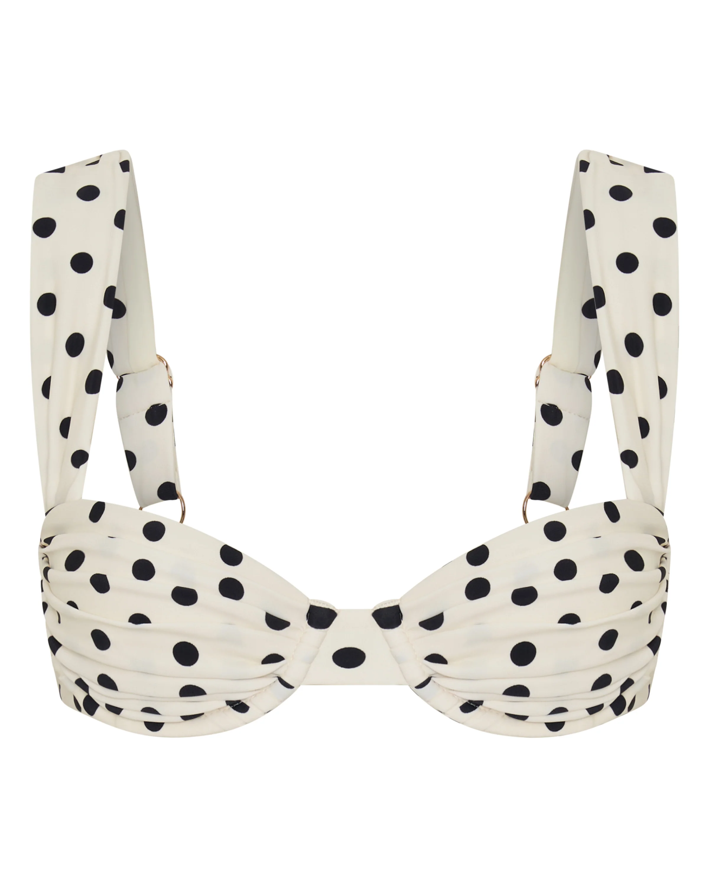 Rhodes Top Ivory Polka