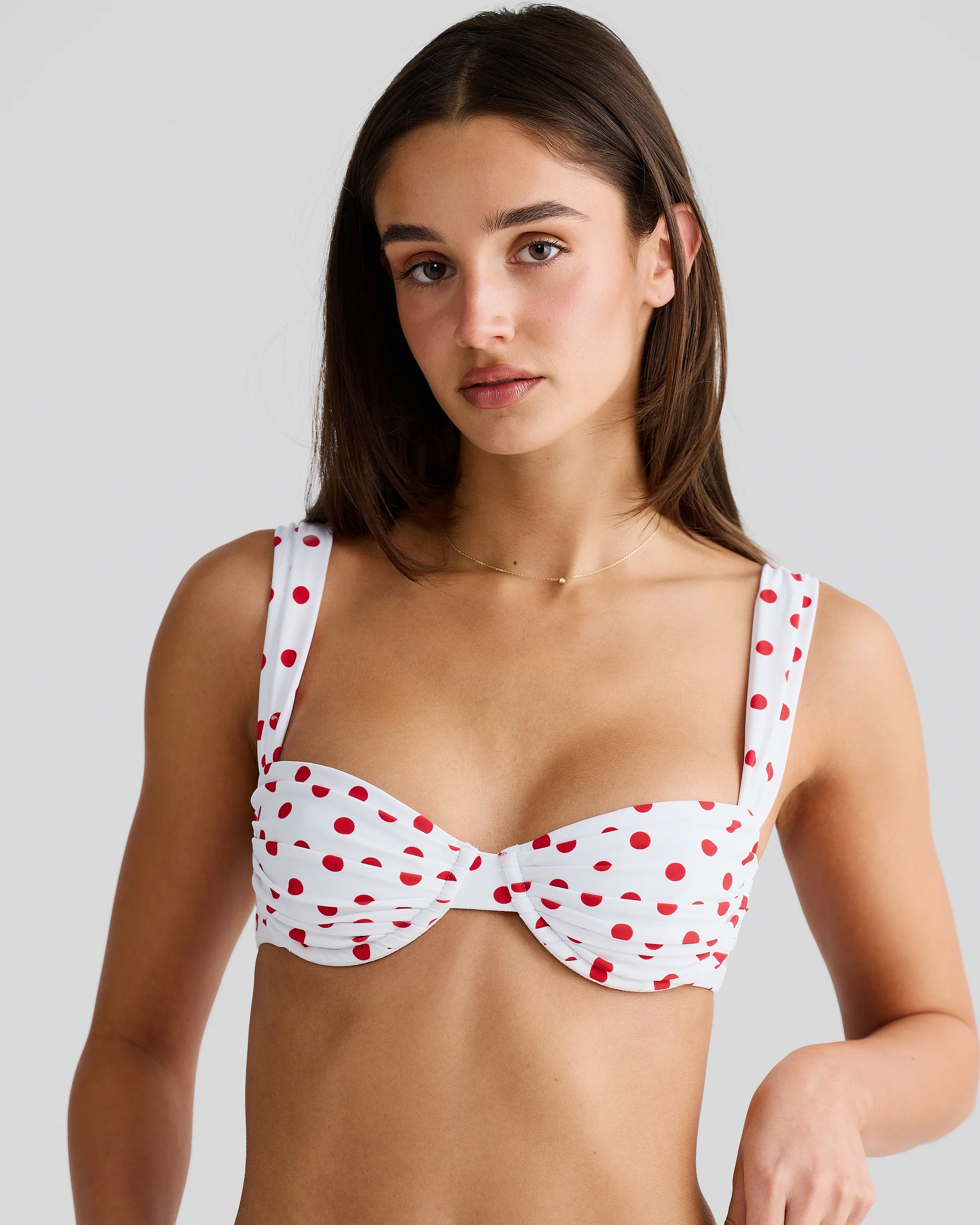 Rhodes Top Red Polka - Image 2