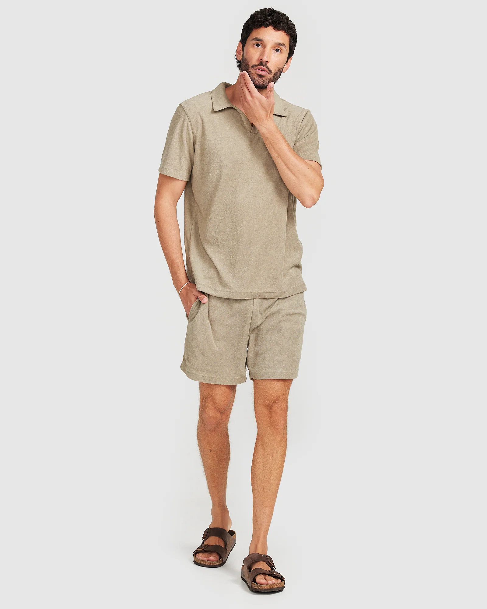 Terry Polo Olive - Image 3