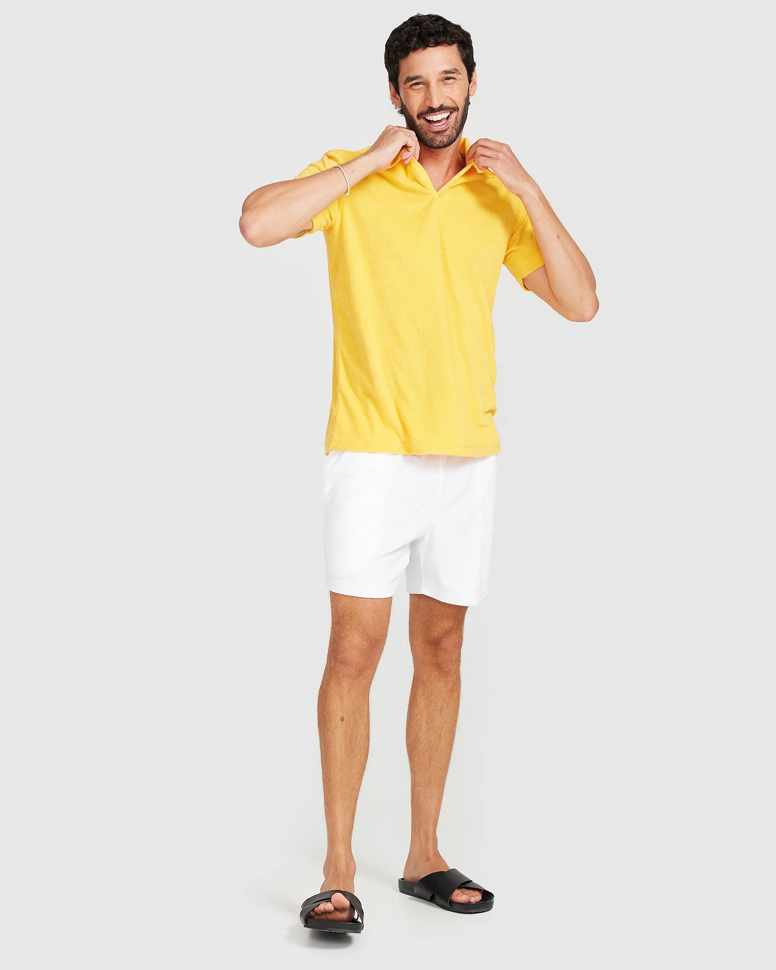 Terry Shorts White - Image 5