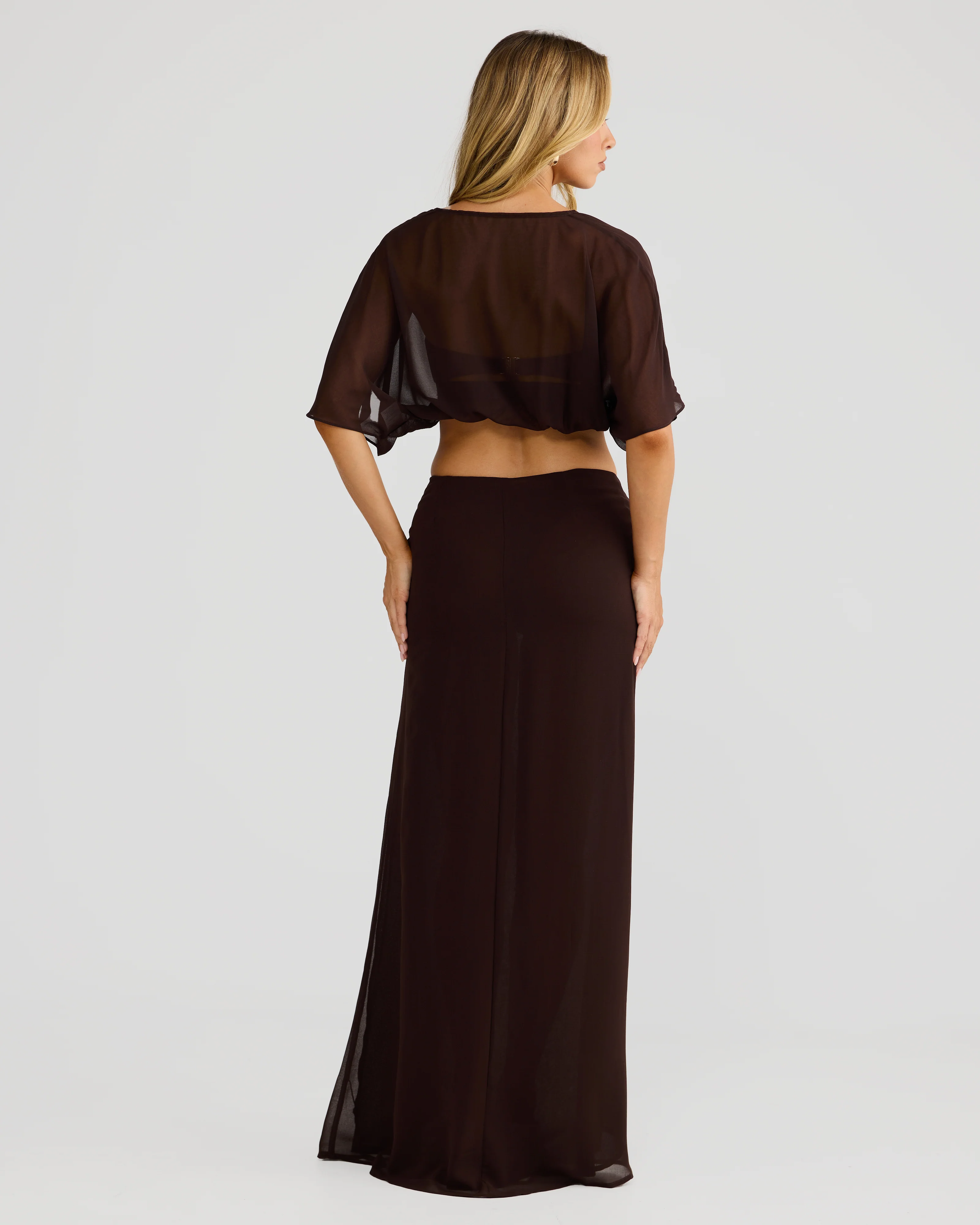 Vela Skirt Chocolate - Image 8